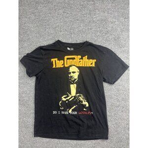 The Godfather Shirt Mens Small Black Do I Have Your Loyalty Graphic Tee Movie